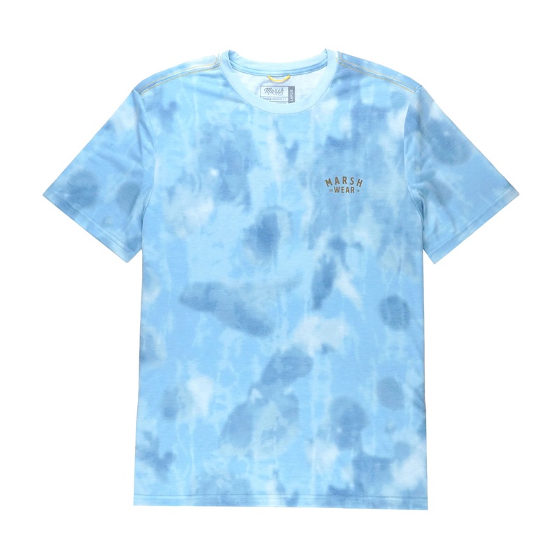 Marsh Wear Stackhouse Tech Men’s S/S T-Shirt – Blue
