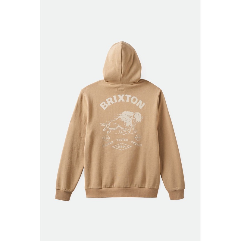 Brixton Charging Buffalo Hood Sand