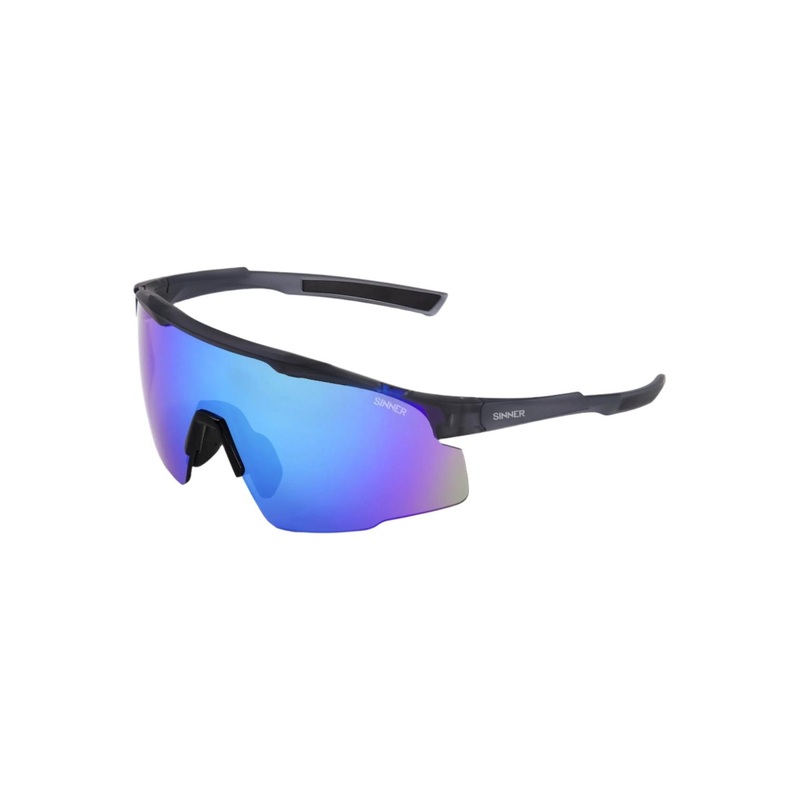 Sinner Murau Sunglasses Matte Cry Grey Black Pad-Blue Oil