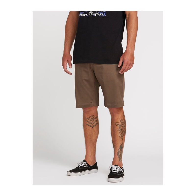 Volcom Frickin Modern Stretch Short 21 Mushroom