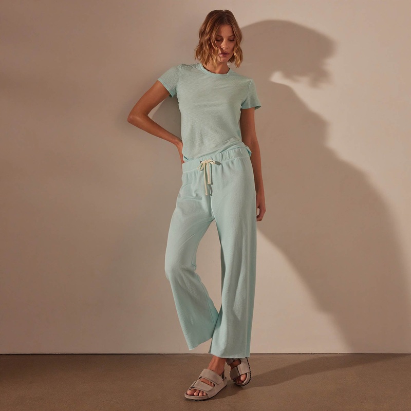 Vintage French Terry Cutoff Sweatpant – Taffy Pigment