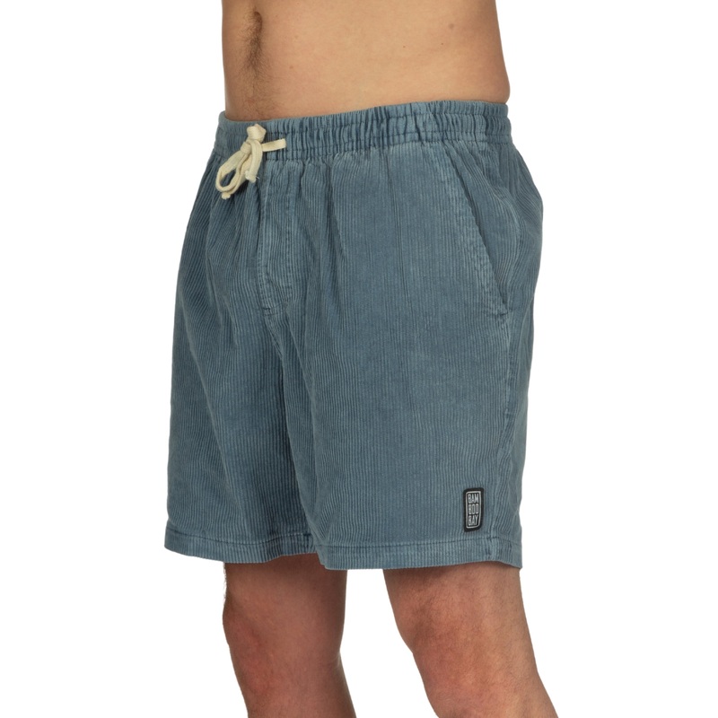 BamBooBay Chill Cord Shorts Blue
