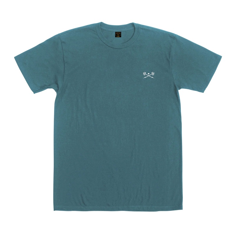 Dark Seas Go-To Pigment Men’s S/S T-Shirts – Bluefin