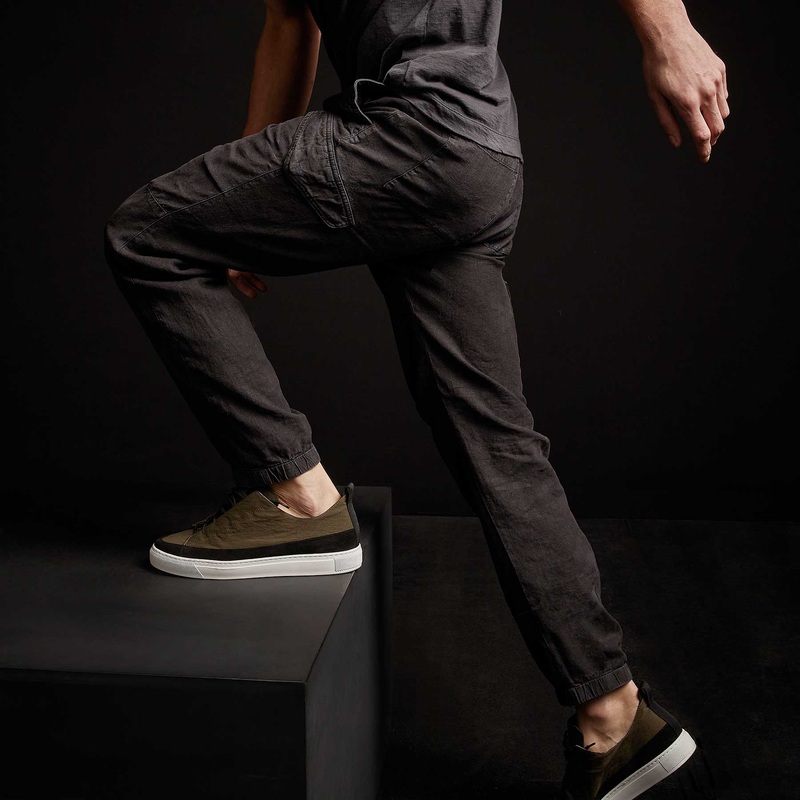 Slub Linen Cargo Pant – Magma Pigment