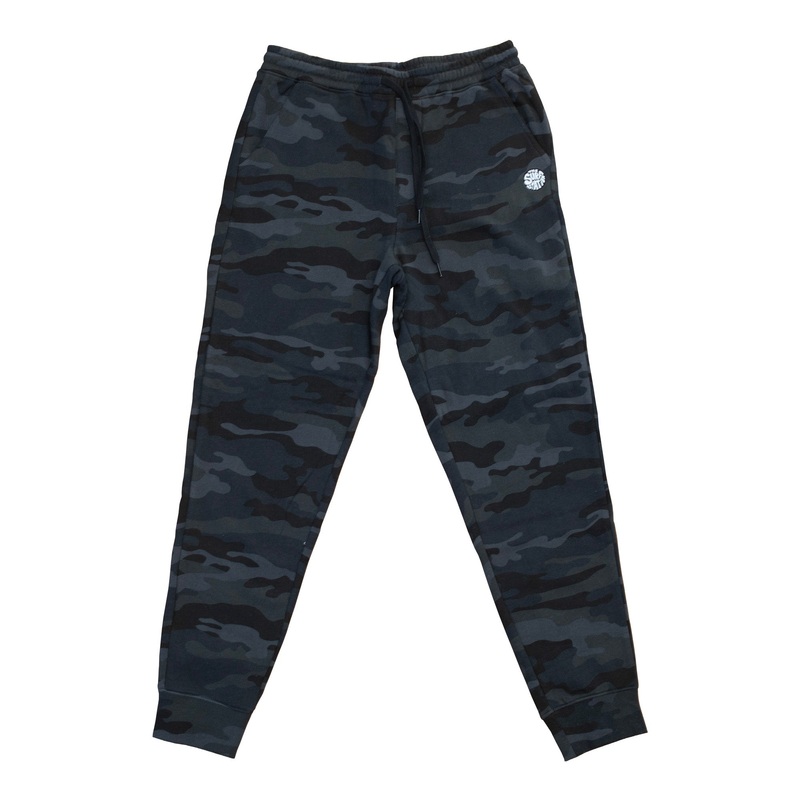 Surf Station Pre-Surf Men’s Jogger Sweatpants – Black Camo