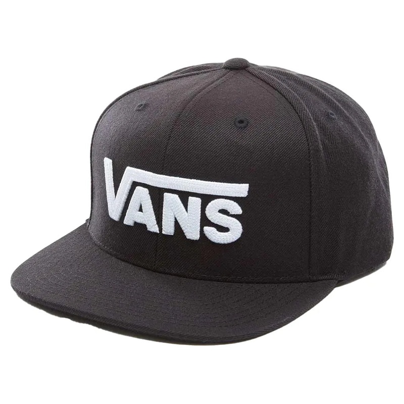 Vans Drop V Snapback II Cap – Black/White