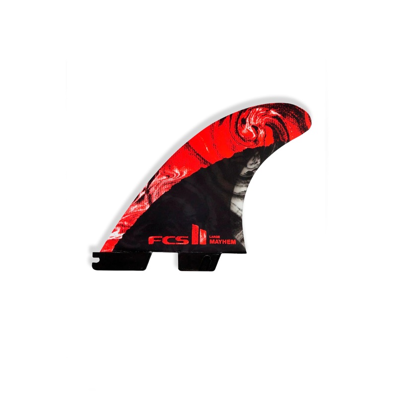 FCS – FCS II MATT BIOLLOS – PC – RED – L – 3FINS
