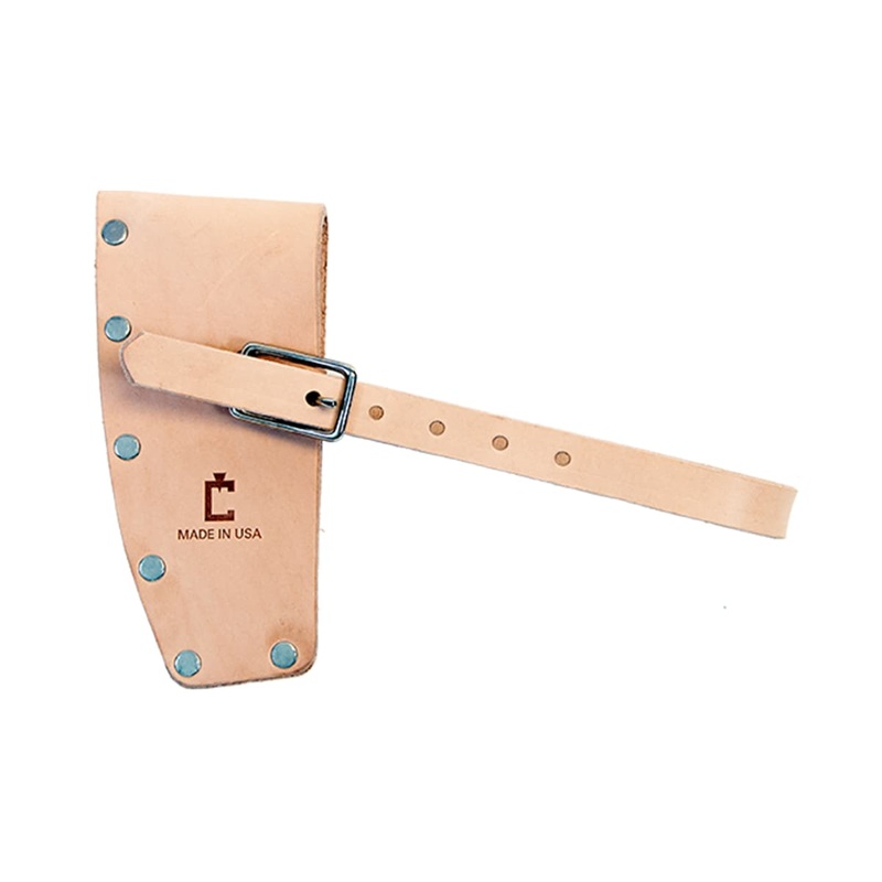 Council Tool – 4″ Natural Leather Axe Mask