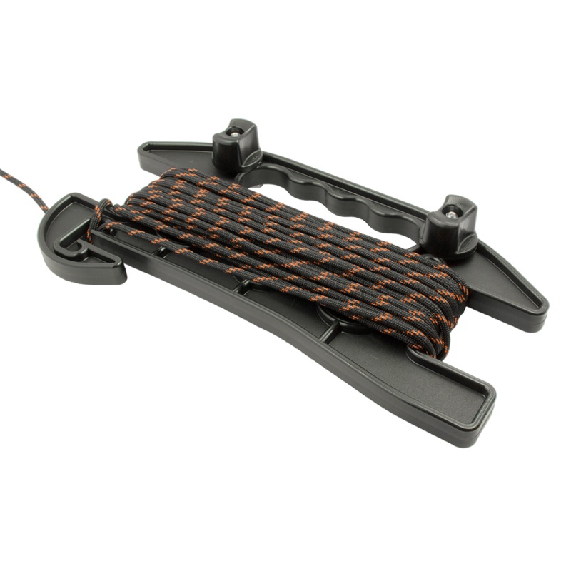 YakAttack – Sidewinder Anchor Line Reel w/Track Hardware and 75′ 550 Paracord