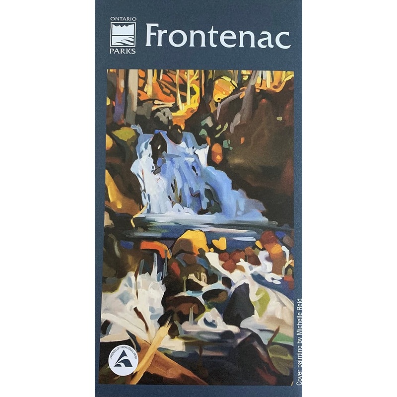 Interior Map of Frontenac Provincial Park – Paper Version
