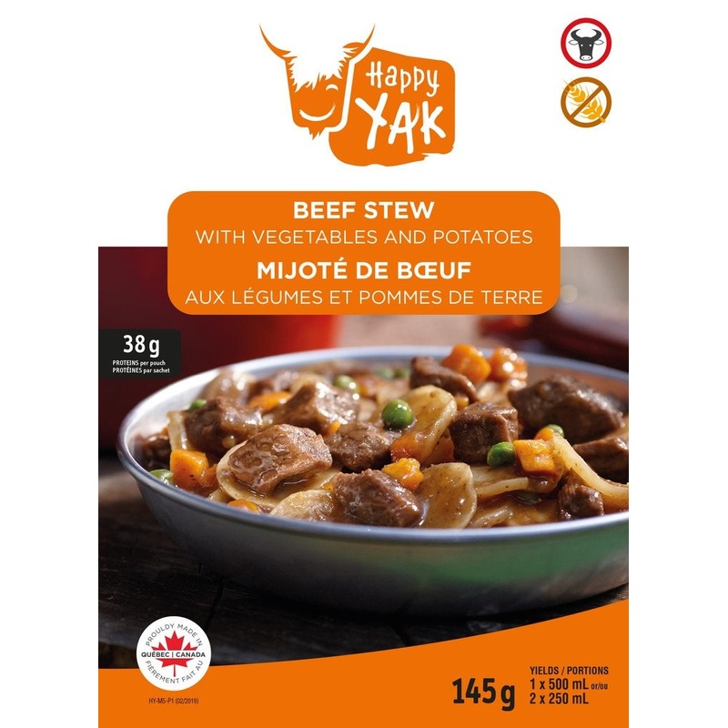 Happy yak – Beef Stew w/Vegetables and Potatoes