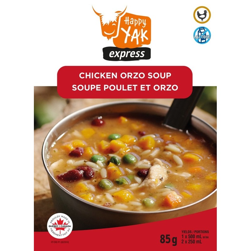 Happy Yak – Chicken & Orzo Soup
